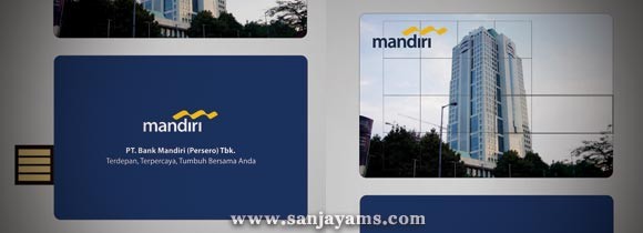 USB Puzzle Bank Mandiri