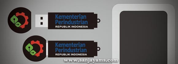 USB Rubber Kementerian Perindustrian