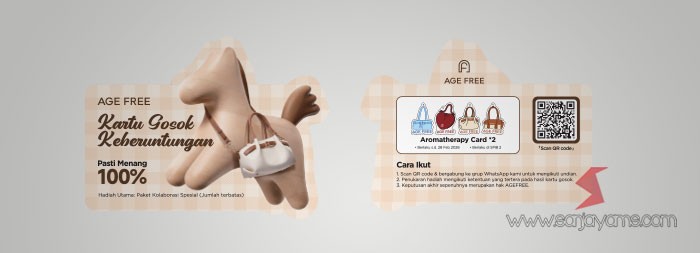 Voucher Gosok Age Free